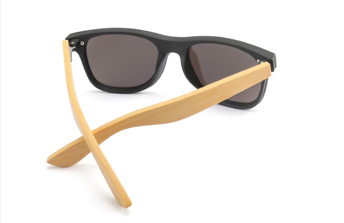 Frameless Wooden Sunglasses