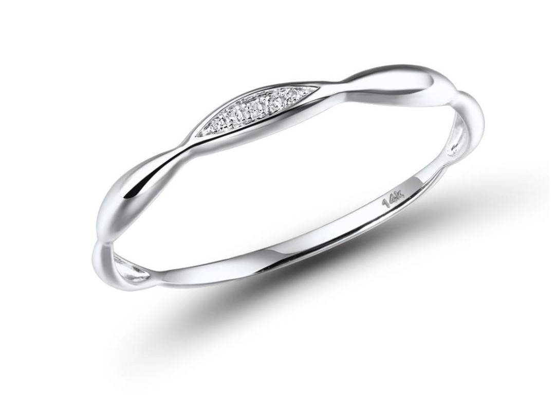 14K White Gold