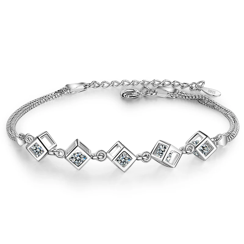 925 Sterling Silver Lucky Bracelet