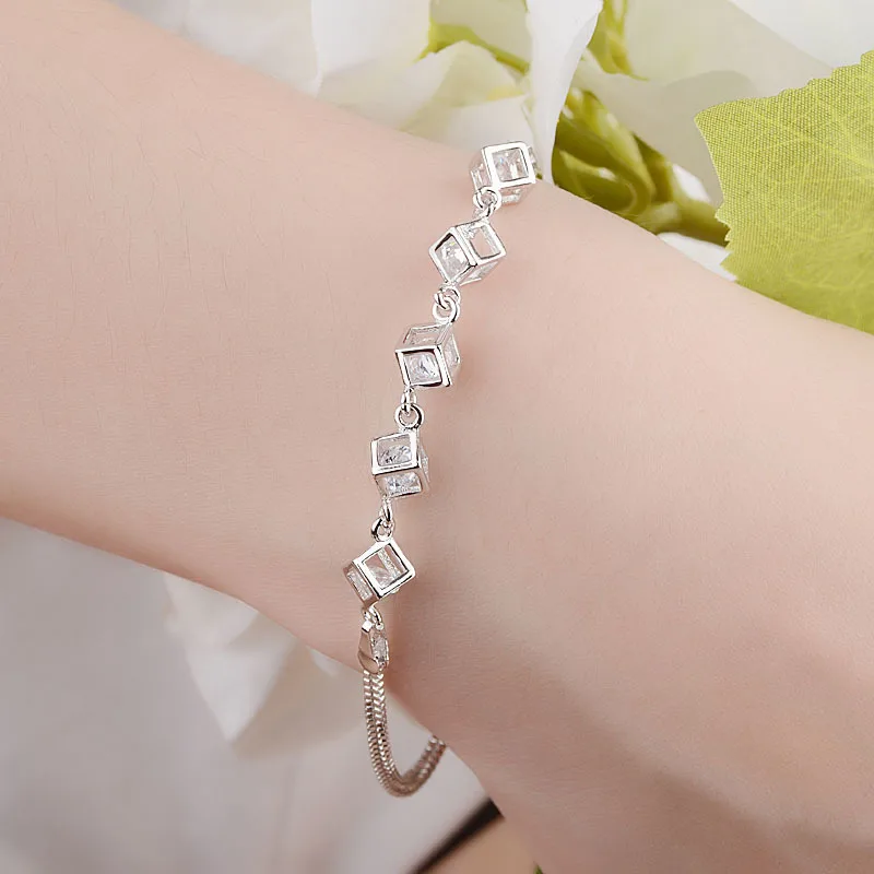 925 Sterling Silver Lucky Bracelet