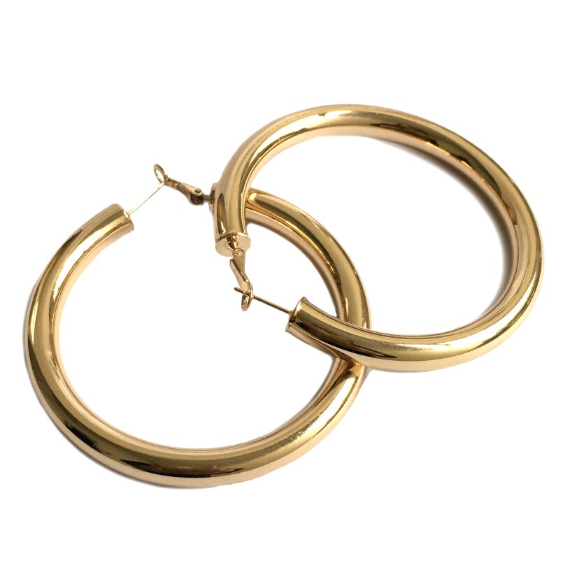 Large Ring Hoop Earrings