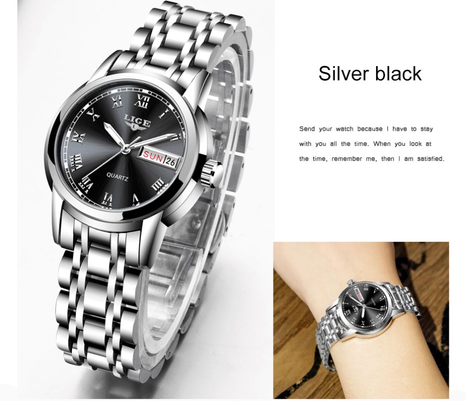 Women's Luxury Stainless Steel Bracelet Watches