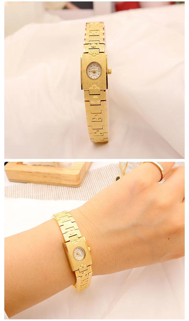 Women's Sand Gold Style Bracelet Watch