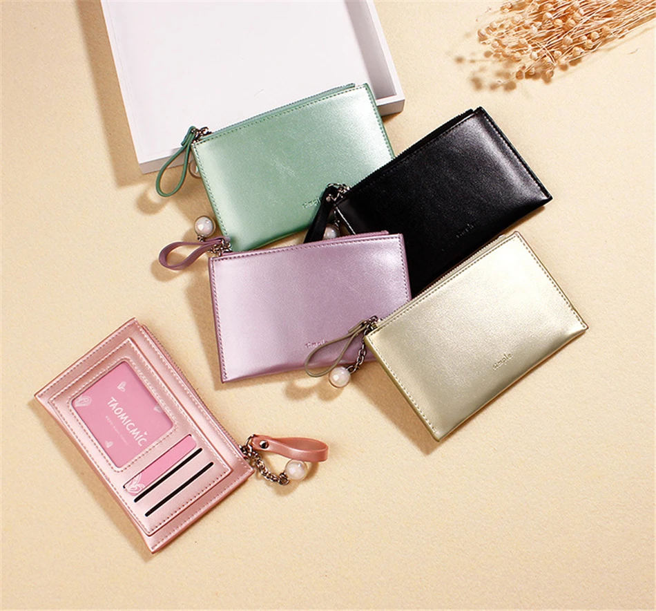 Women's Pearly Color Wallet