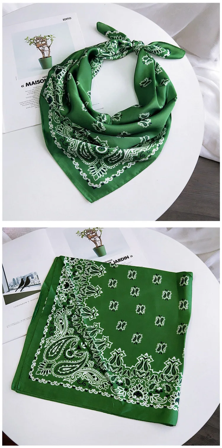 Hair Scarf with Pattern For Women