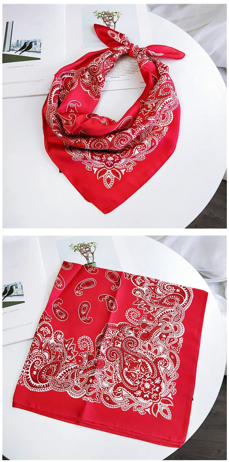 Hair Scarf with Pattern For Women