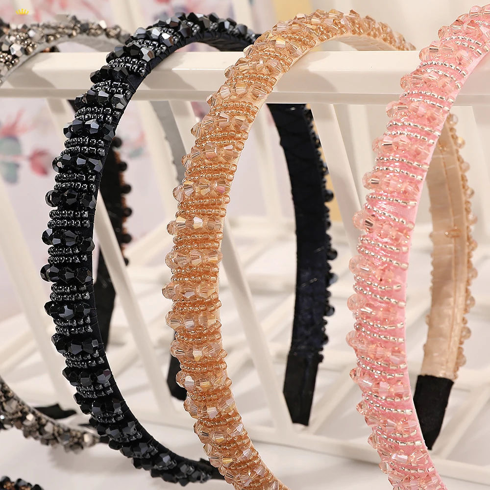 Women's Colorful Crystal Headband