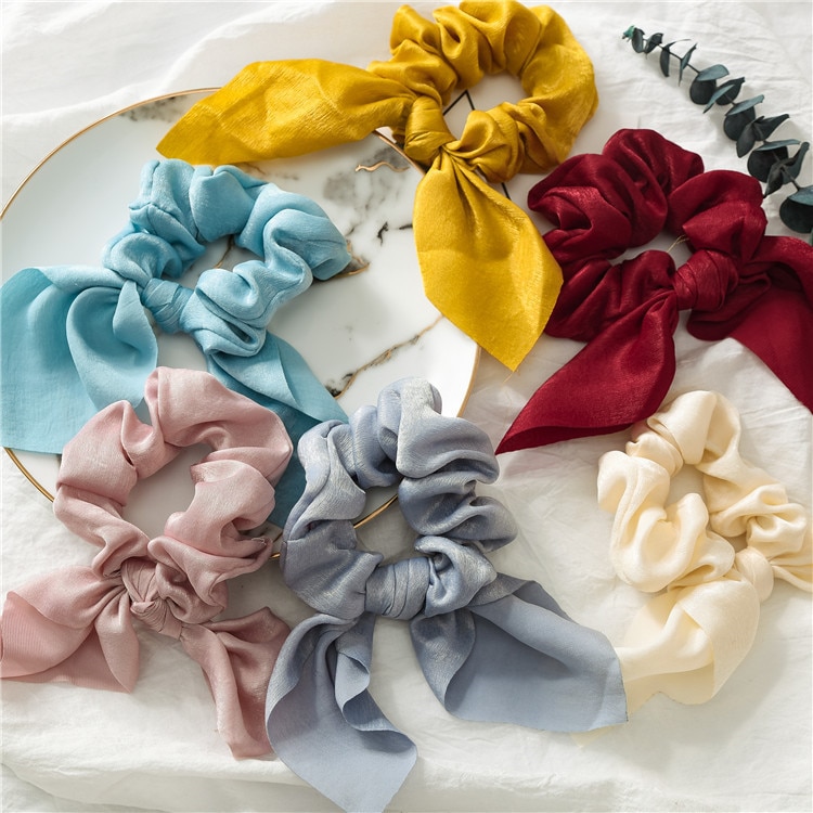 Women's Printed Bowknot Hair Band