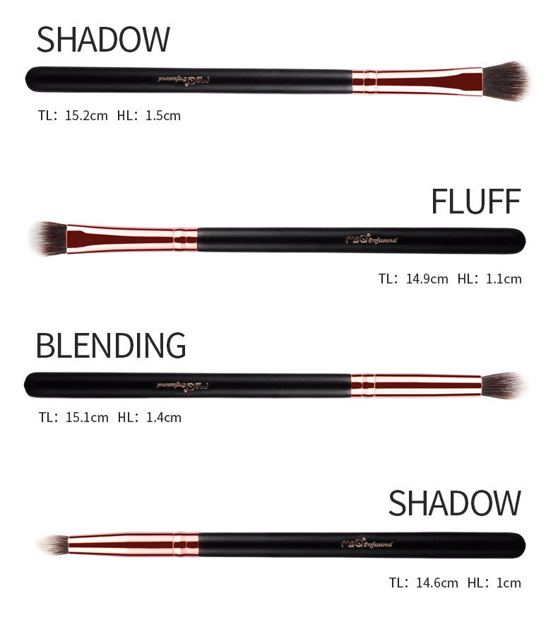 12 Pieces of Eye Shadow Make up Brush