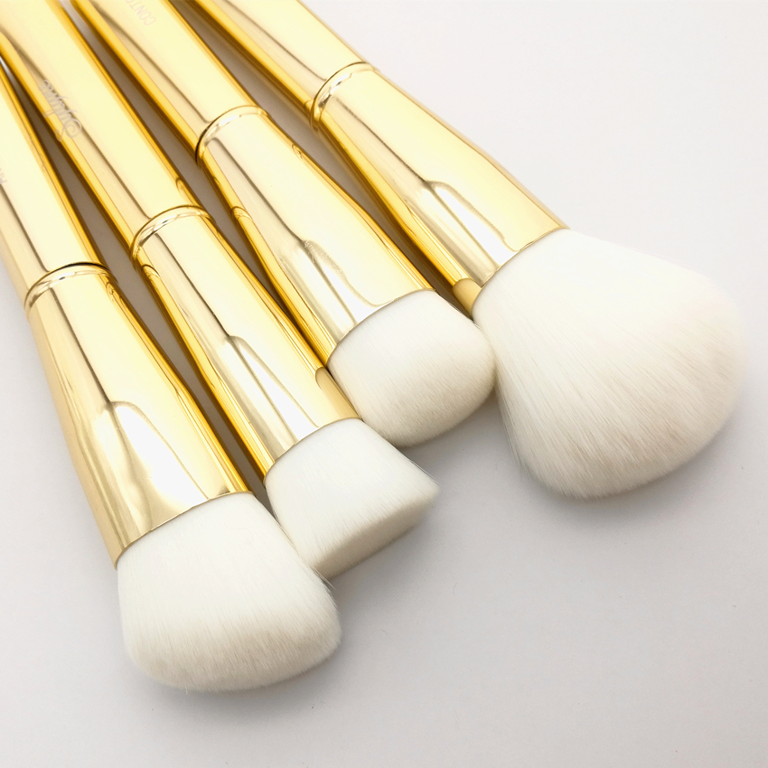 Metal Makeup Brushes Set