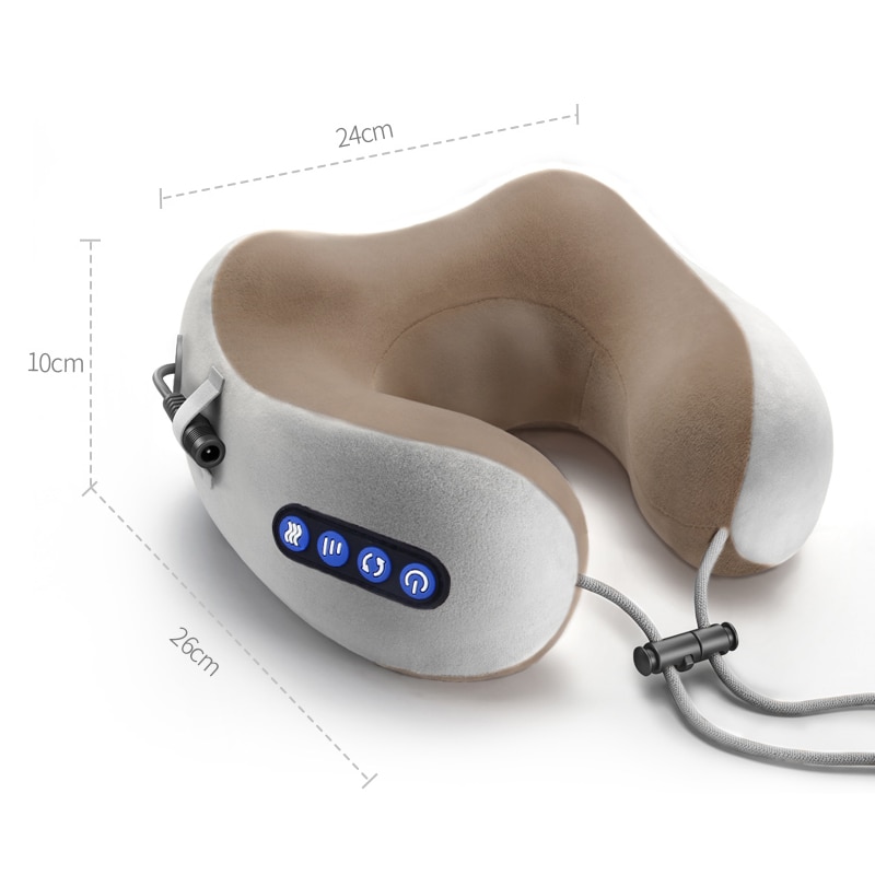 Electric U-Shaped Neck Massage Pillow