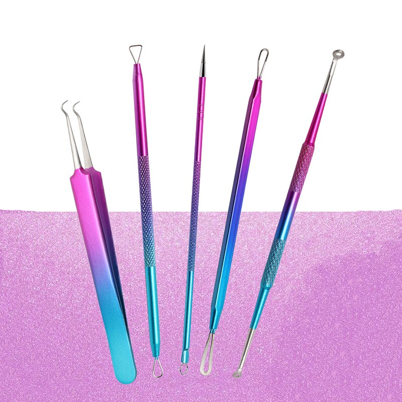 Multicolored Acne Pimple Needle