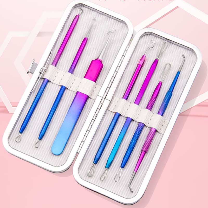 Multicolored Acne Pimple Needle