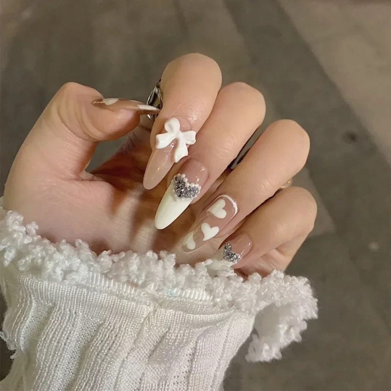 Luxury Glitter Fake Nails