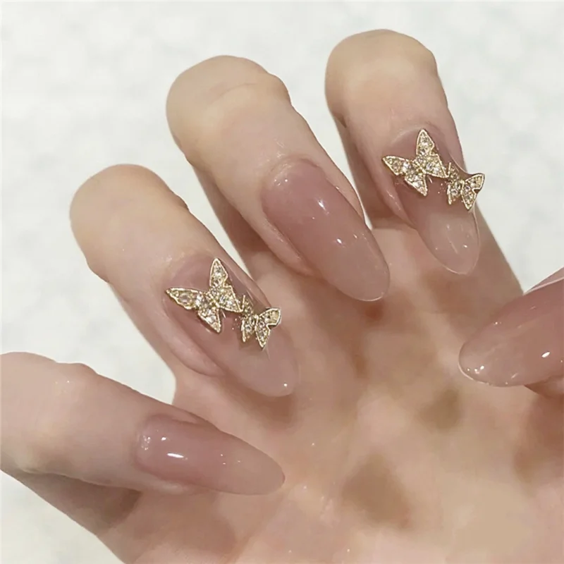 Luxury Glitter Fake Nails